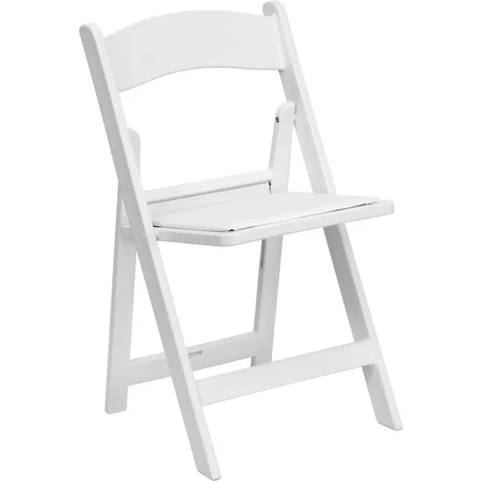 White Resin Chair